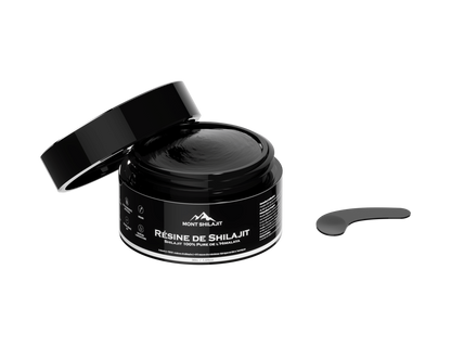 Shilajit pure d'Himalaya Résine Bio 100% Naturelle